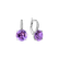 Diamond earrings with Amethyst Zorabelle3