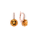 Diamond earrings with Citrine Zorabelle3