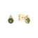 Diamond earrings with Peridote Celestara3