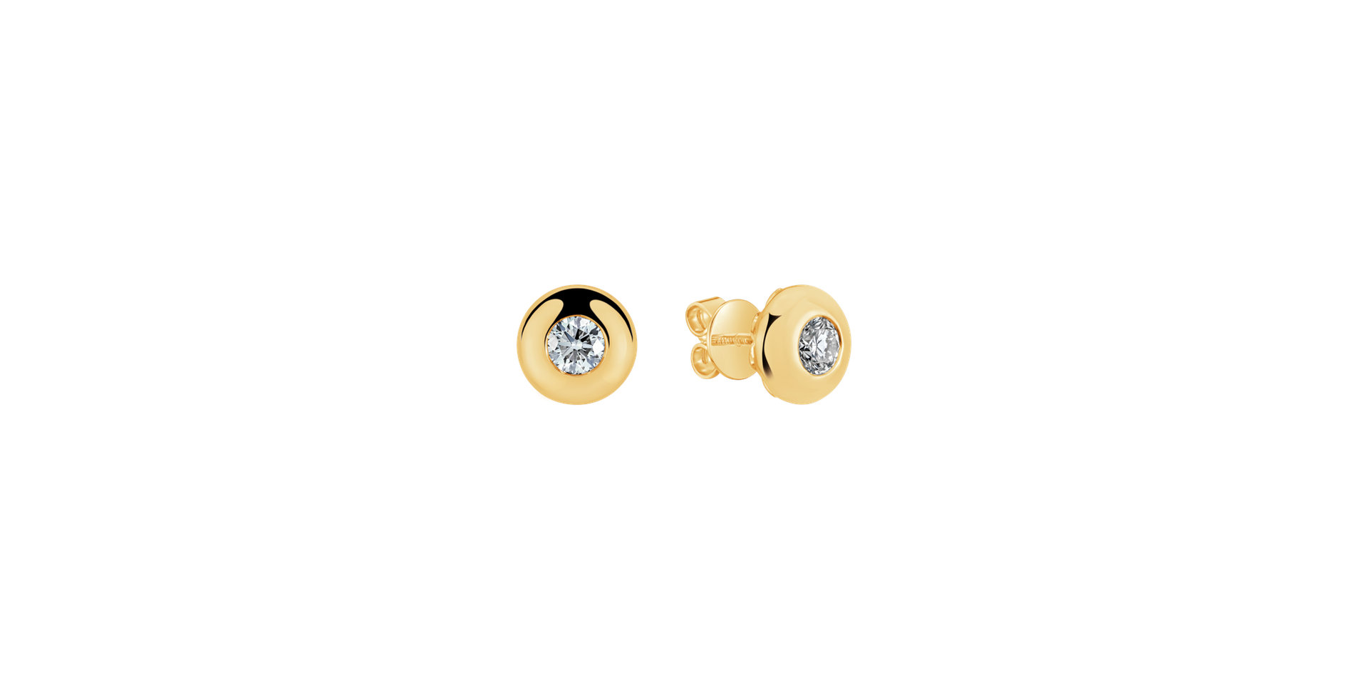Diamond earrings Noble Dots
