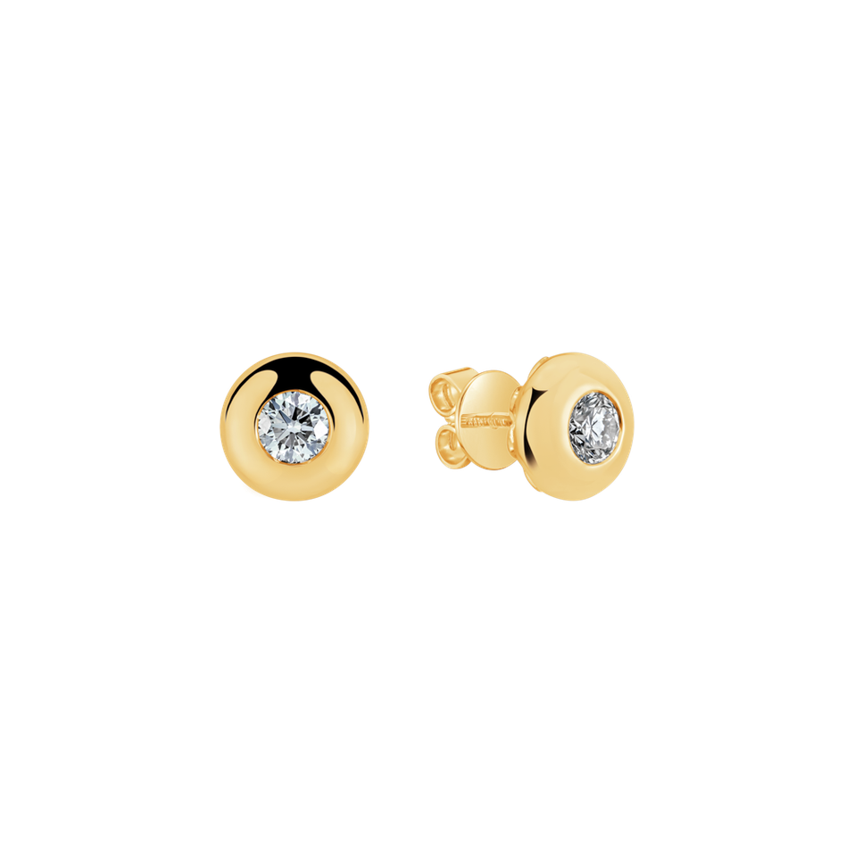Diamond earrings Noble Dots