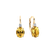 Diamond earrings with Citrine Asuan3