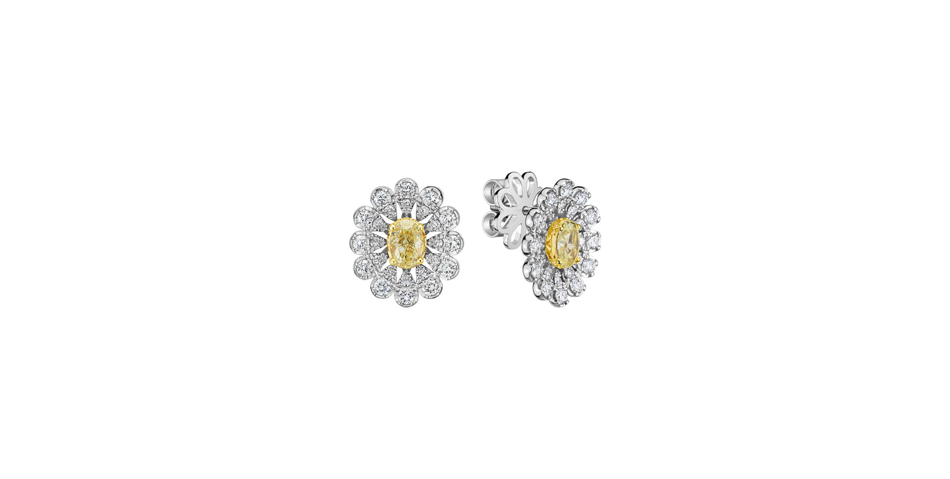 Diamond earrings Starlight Bloom