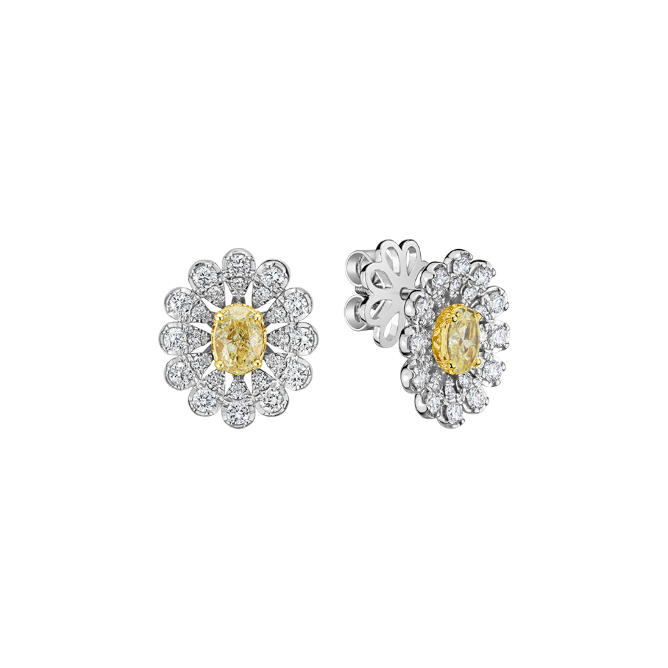 Diamond earrings Starlight Bloom