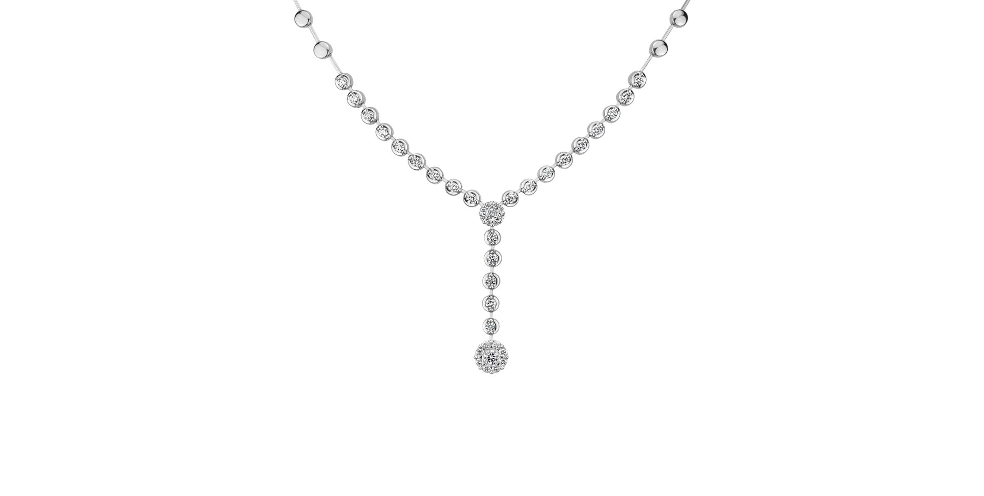 Diamond necklace Sapphirion