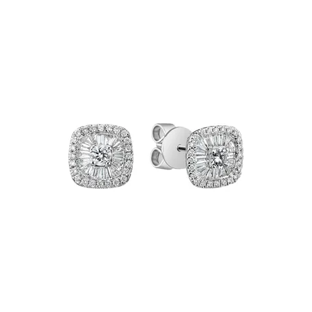 Diamond earrings Lunaris