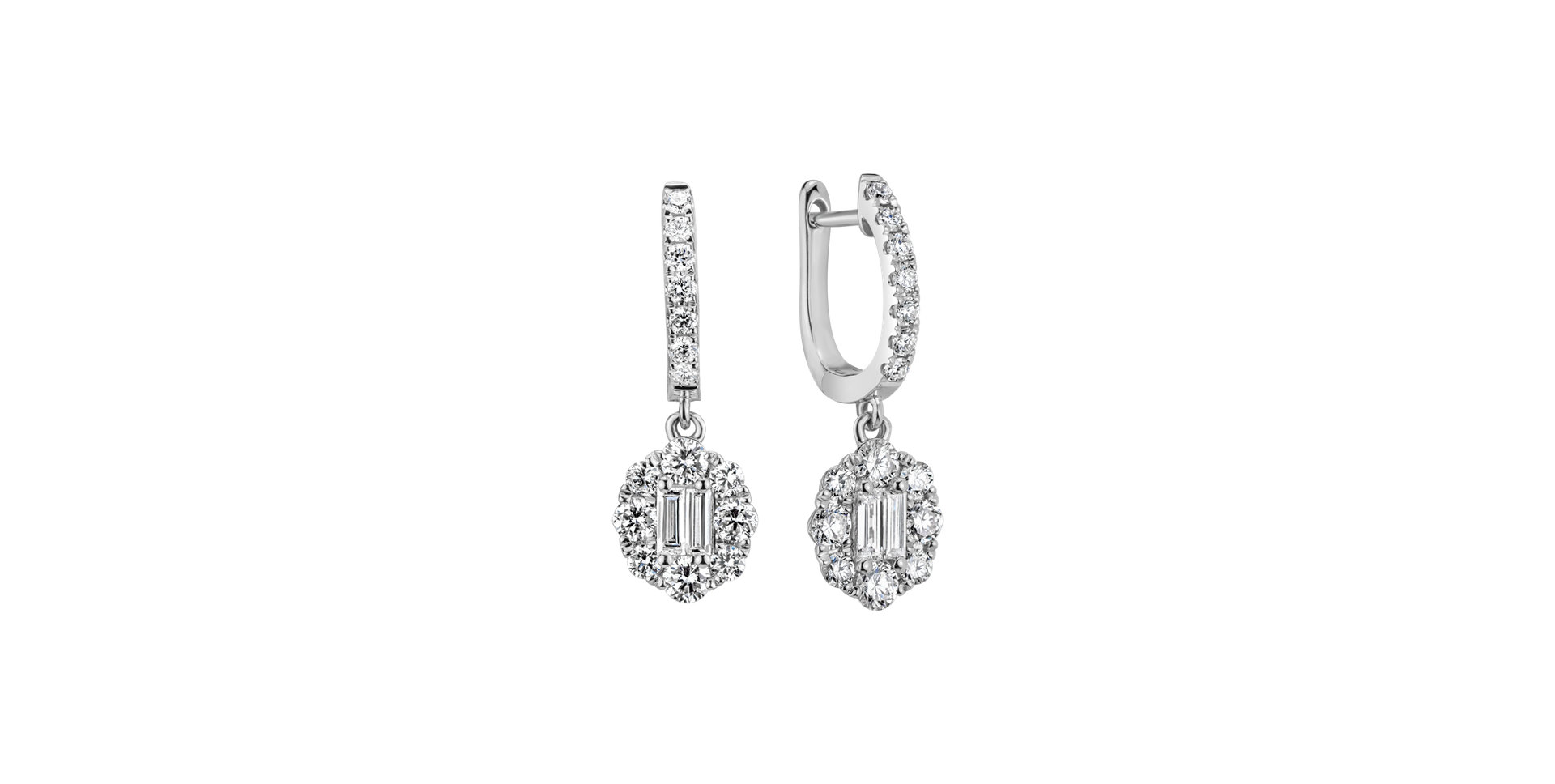 Diamond earrings Montclair