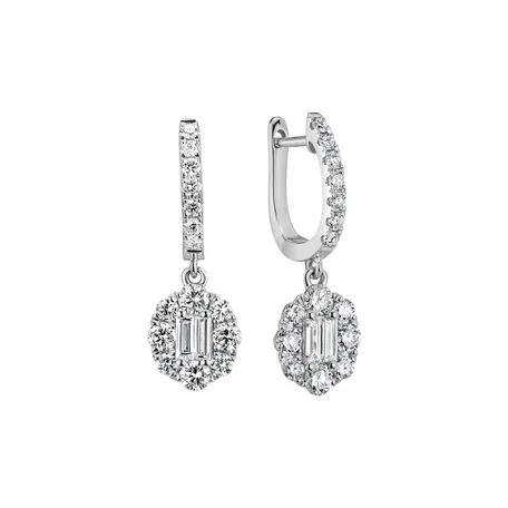 Diamond earrings Montclair