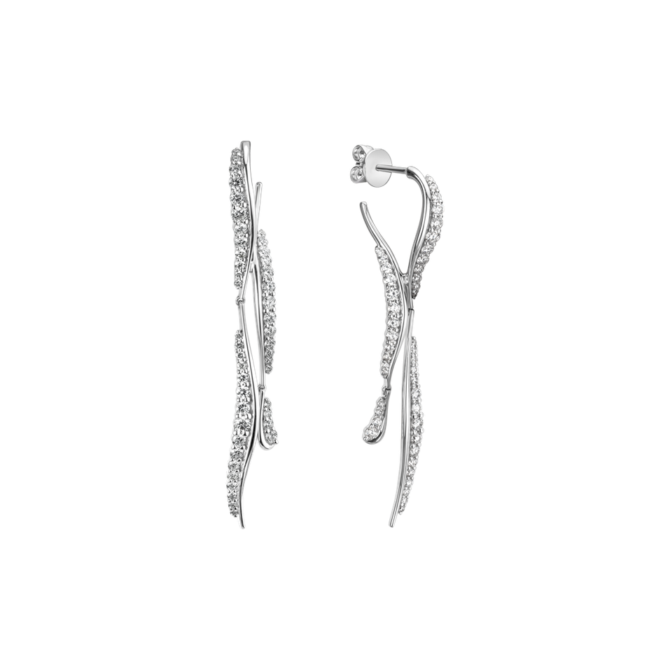 Diamond earrings Aurora Falls