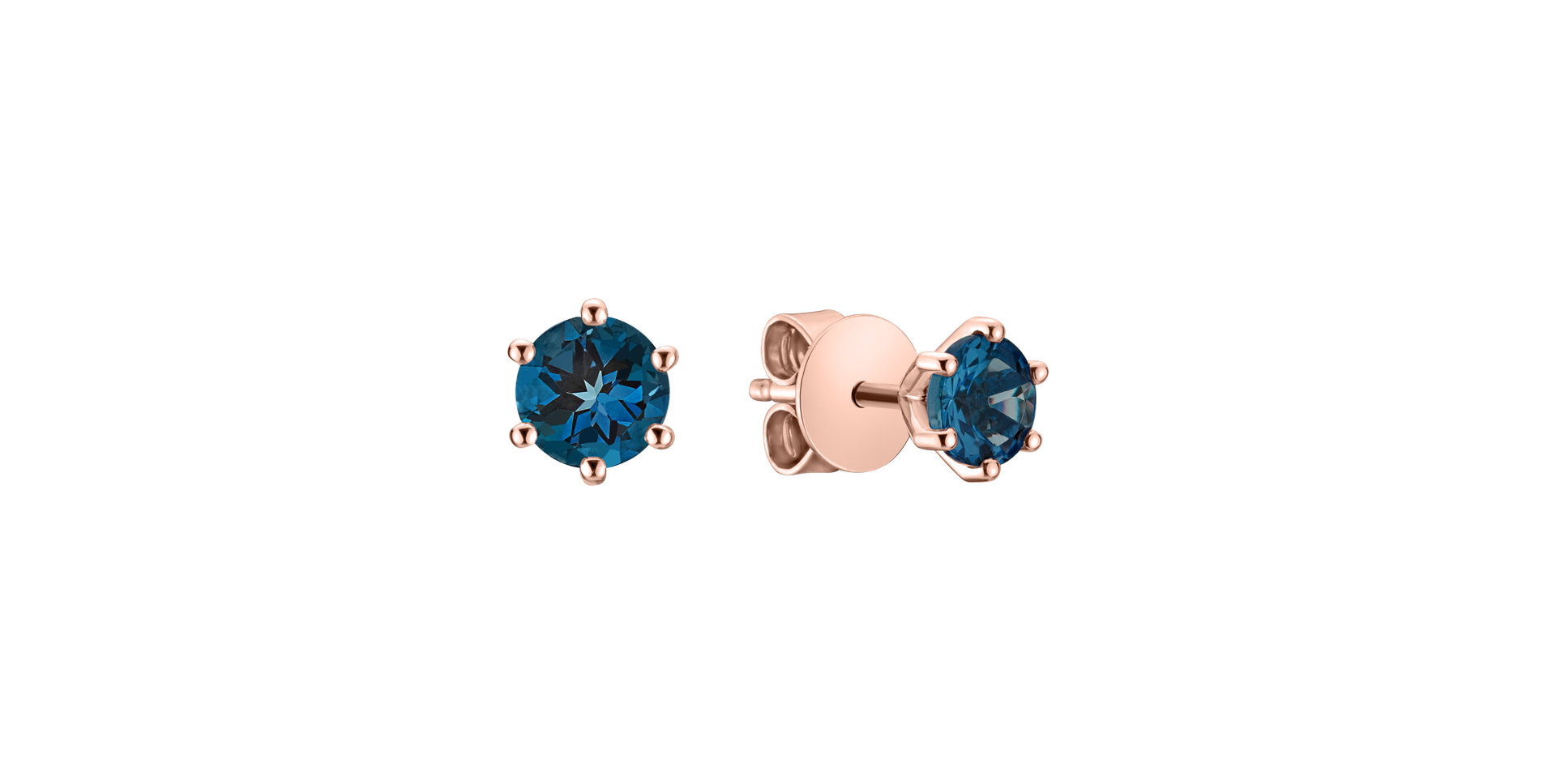 Earrings with Topaz Vesper Romance