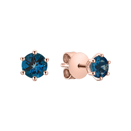 Earrings with Topaz Vesper Romance