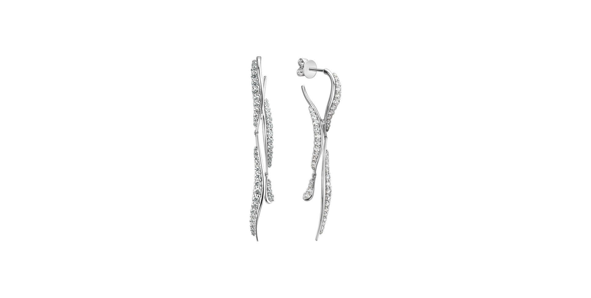 Diamond earrings Aurora Falls