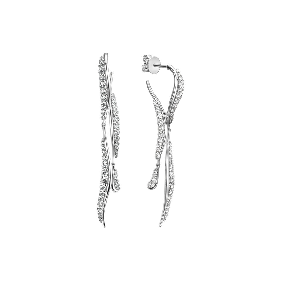 Diamond earrings Aurora Falls