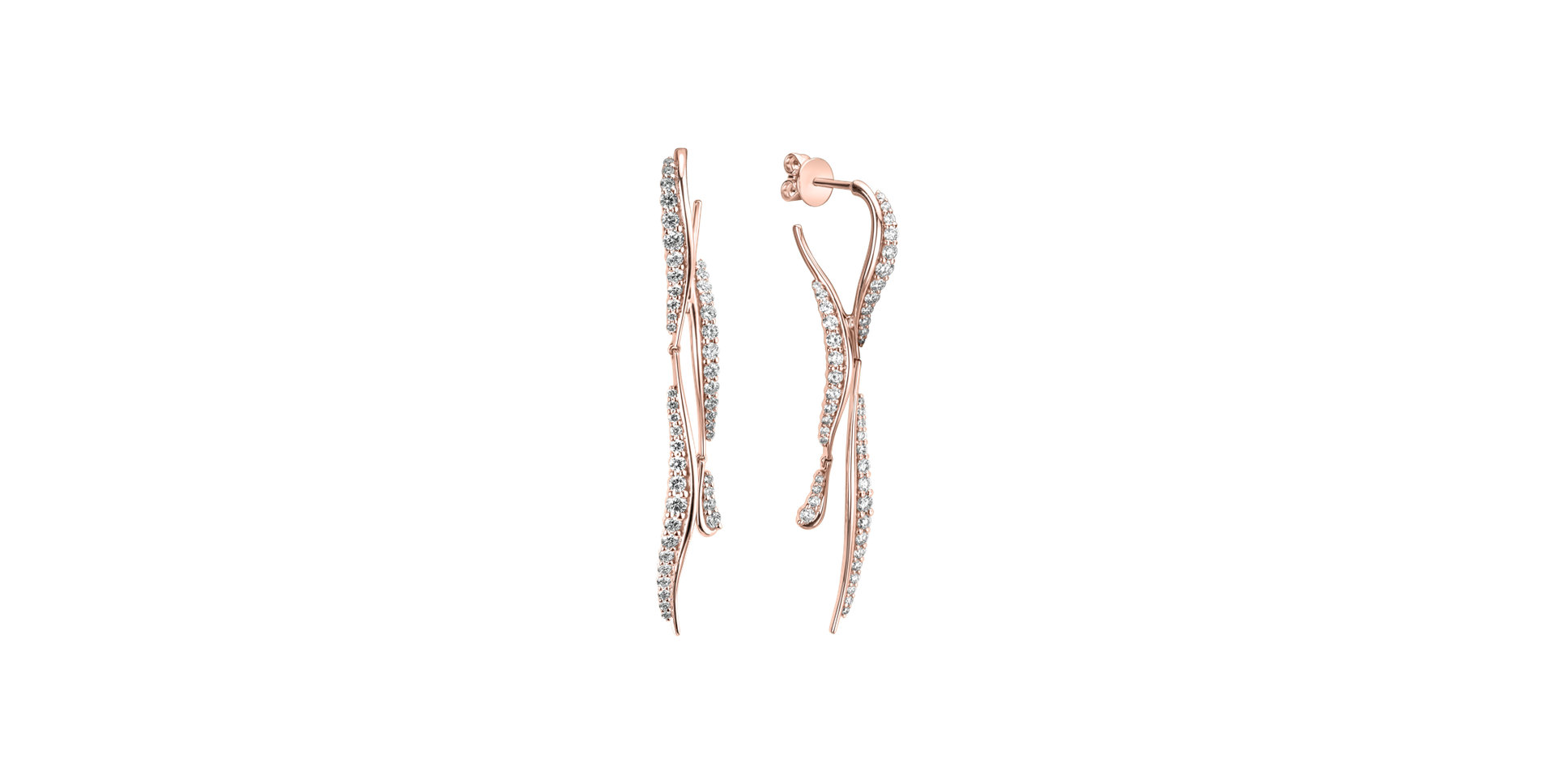 Diamond earrings Aurora Falls