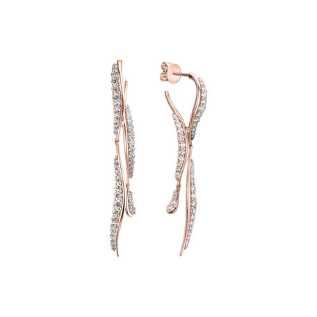 Diamond earrings Aurora Falls