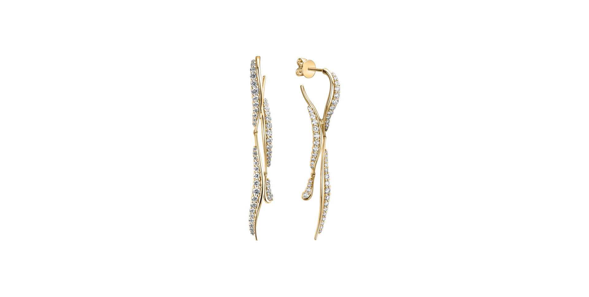 Diamond earrings Aurrora Falls