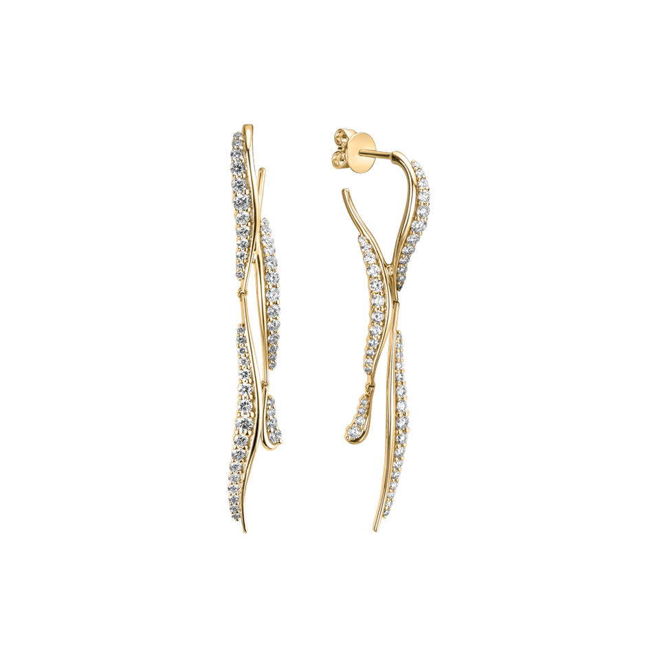 Diamond earrings Aurrora Falls