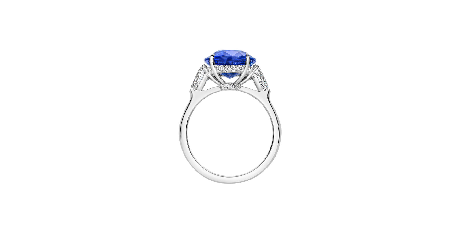 Diamond ring with Tanzanite Elvianne