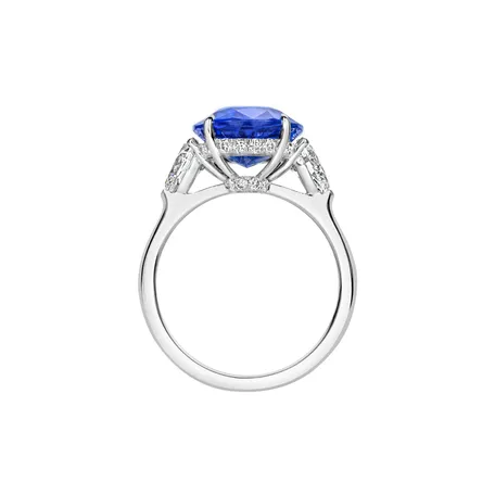 Diamond ring with Tanzanite Elvianne