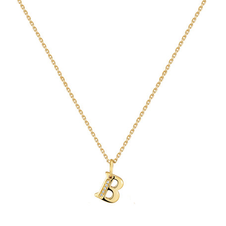Diamond pendant Dream Letter