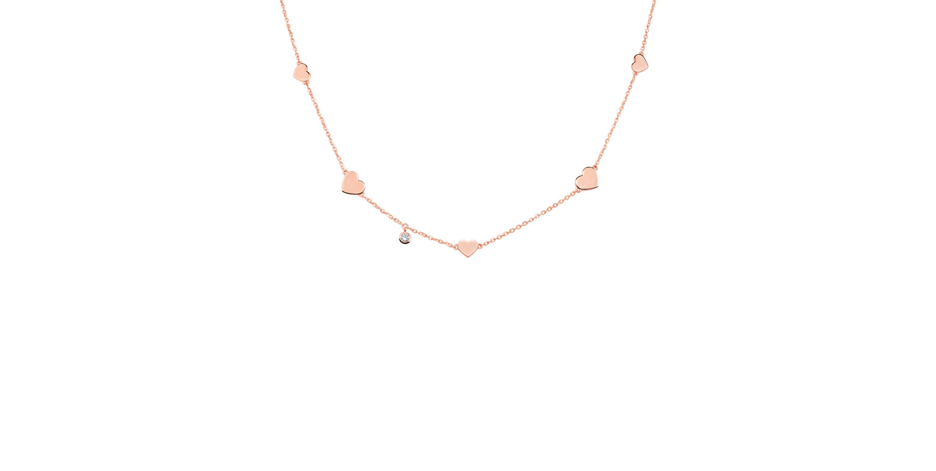 Diamond necklace Heartlyn