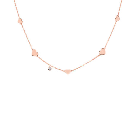 Diamond necklace Heartlyn