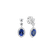 Diamond earrings with Tanzanite Tanzania Treasure3