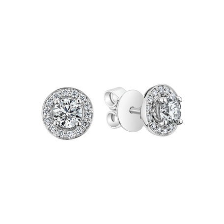 Diamond earrings Sparkling Rain