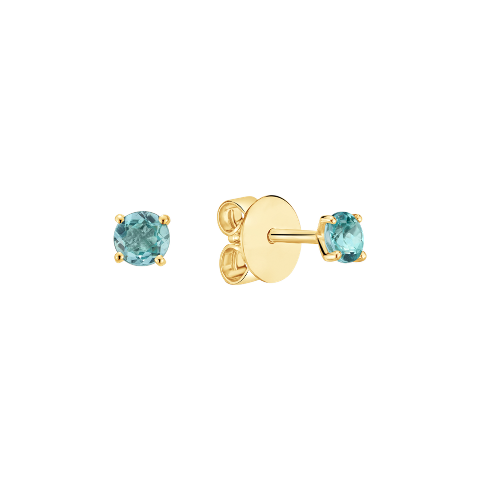 Earrings with Apatite Apatite Glow