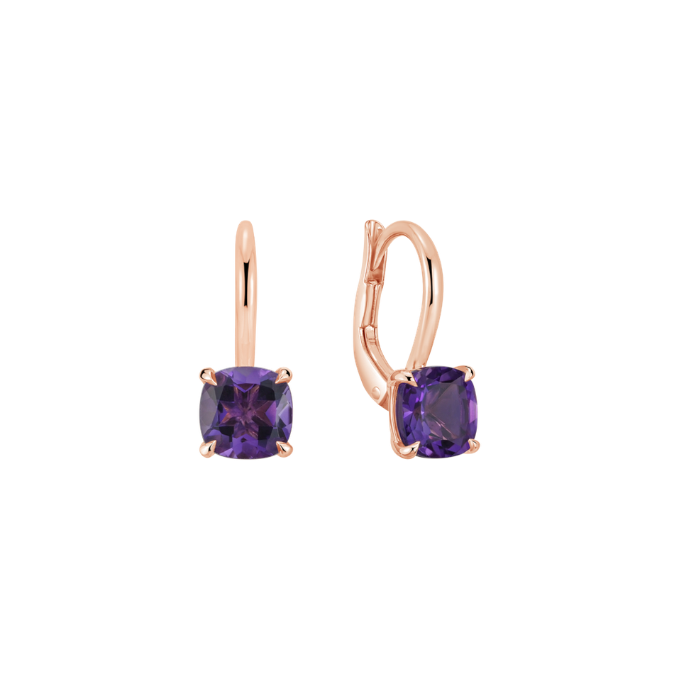 Earrings with Amethyst Araminta