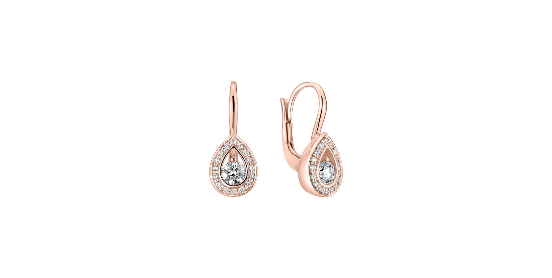 Diamond earrings Hidden Tear