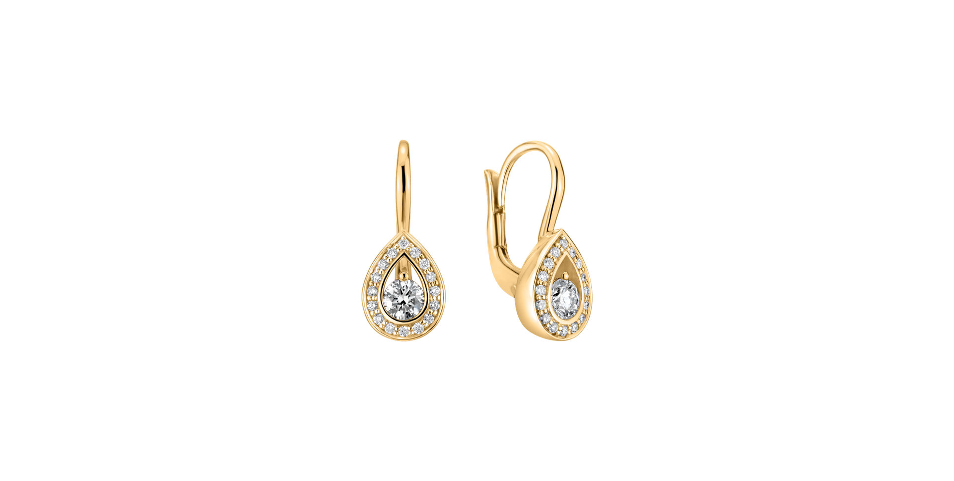 Diamond earrings Hidden Tear