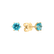 Earrings with Apatite Hidden Thunder3