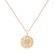 Diamond necklace with Apatite The Spiral of Life3