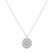 Diamond necklace with Emerald The Spiral of Life2