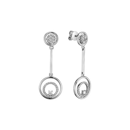Diamond earrings Fleta