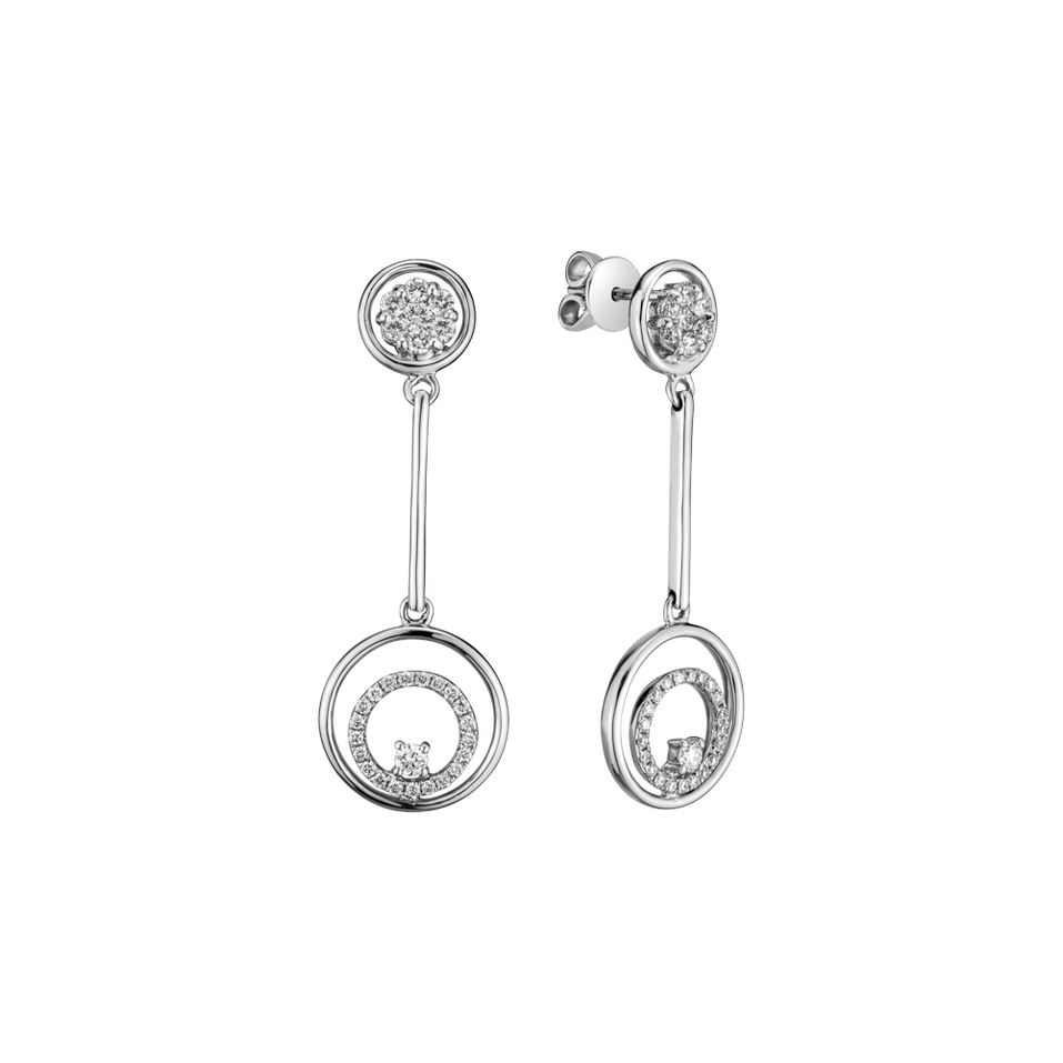 Diamond earrings Fleta