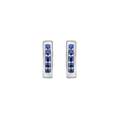 Children's earrings with Sapphires Little Reason