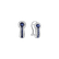 Diamond earrings with Sapphire Kayden3