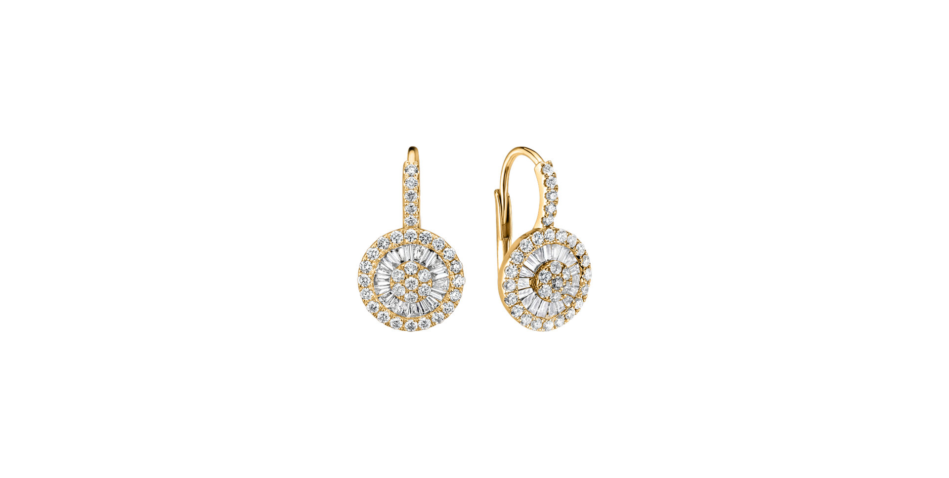 Diamond earrings Sunlight