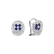 Diamond earrings and Sapphire Tatjana4