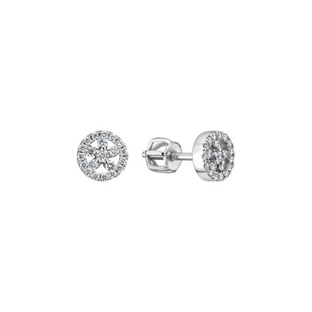 Diamond earrings Bright Sun