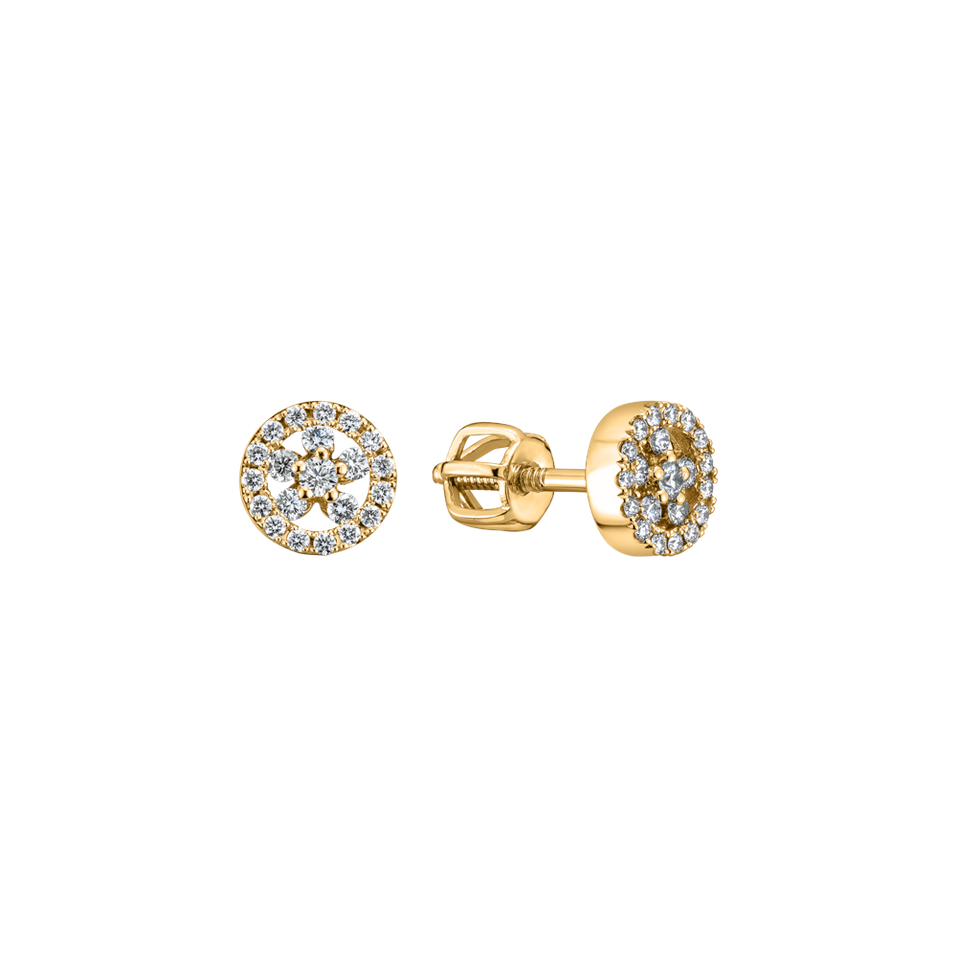 Diamond earrings Bright Sun