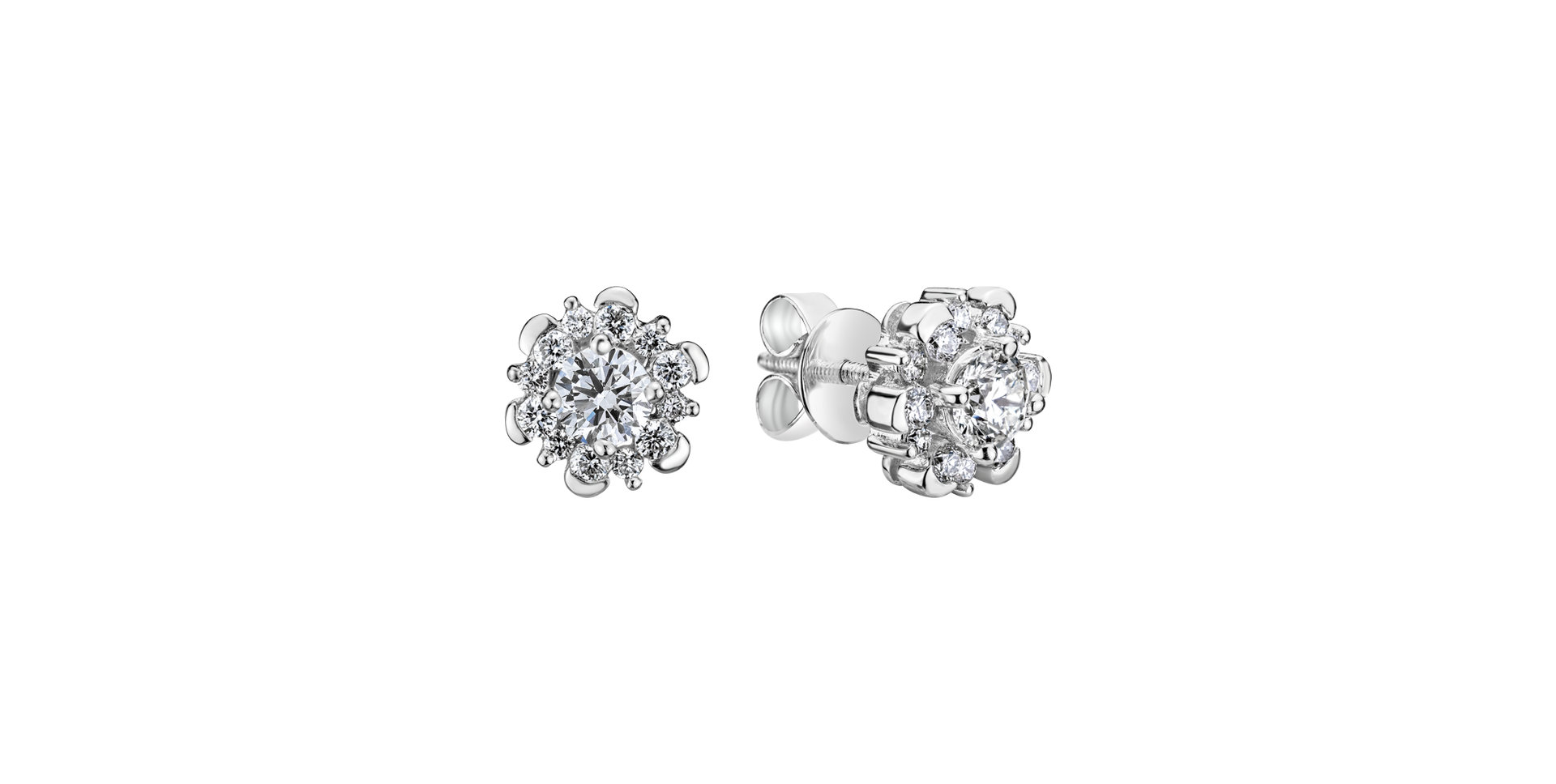Diamond earrings Crystal Breeze