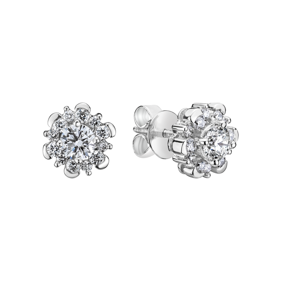 Diamond earrings Crystal Breeze
