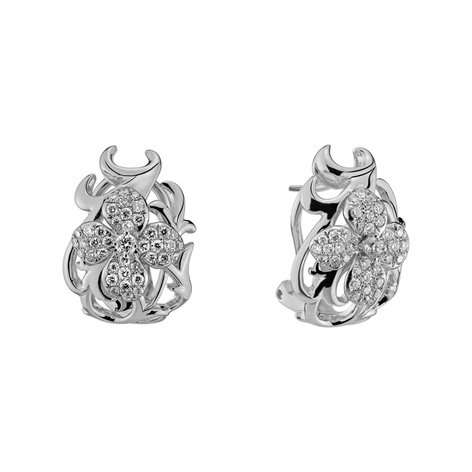 Diamond earrings Escimo