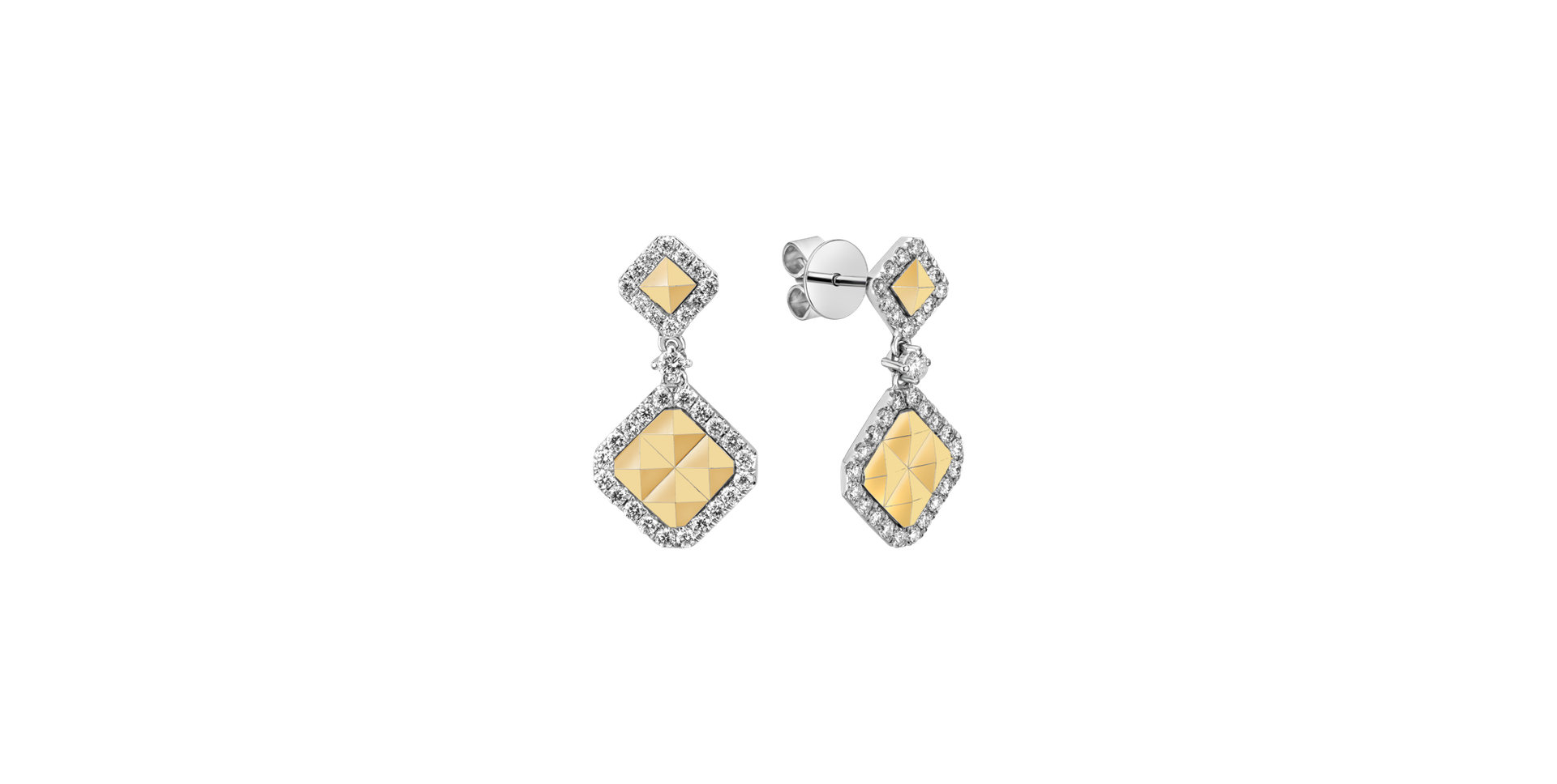 Diamond earrings Valeriene