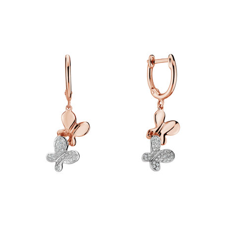 Diamond earrings Fantastic Gem
