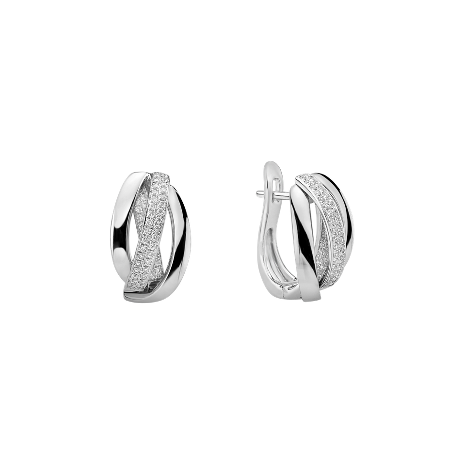 Diamond earrings Charming Ray