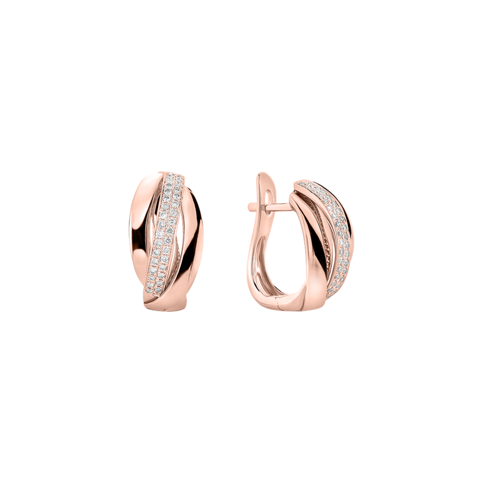 Diamond earrings Charming Ray